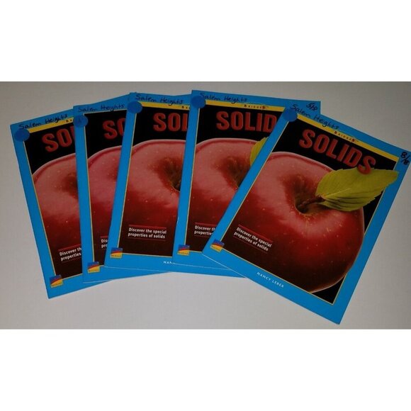 Other - Solids Nancy Leber 5 Paperback Book Lot Duplicates Teacher Classroom Educational